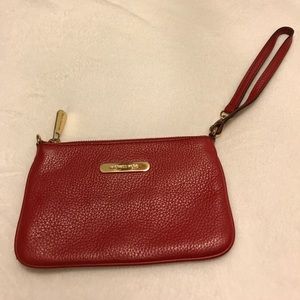 Michael Kors Wristlet in red