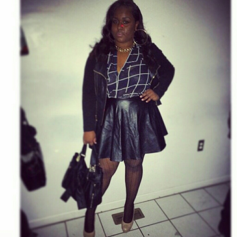 Plus Size Sexy Striped Button Up Blouse