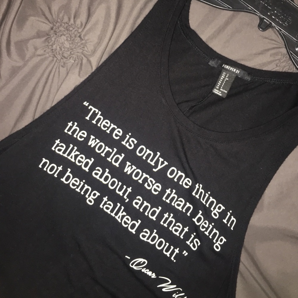 Graphic tank top