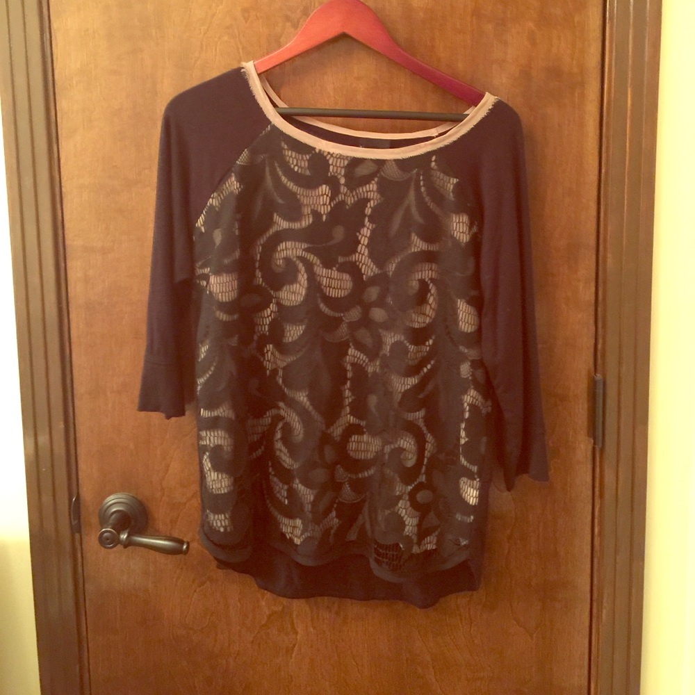 Long sexy lacy tunic