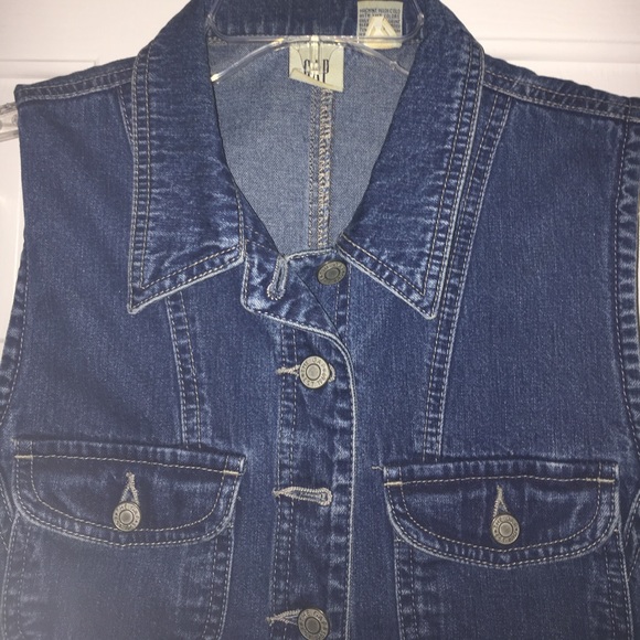 VINTAGE gap denim vest - Picture 2 of 4