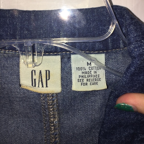 VINTAGE gap denim vest - Picture 3 of 4