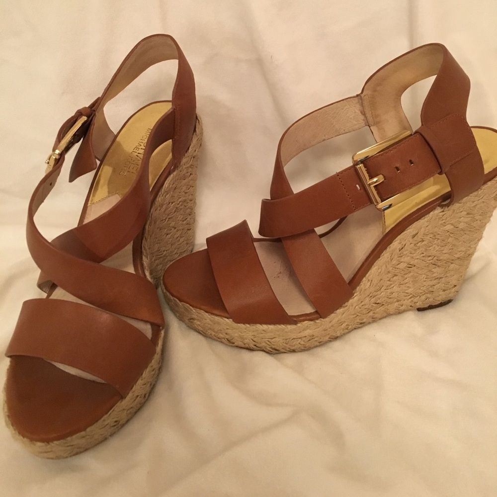 Michael Kors espadrille wedges