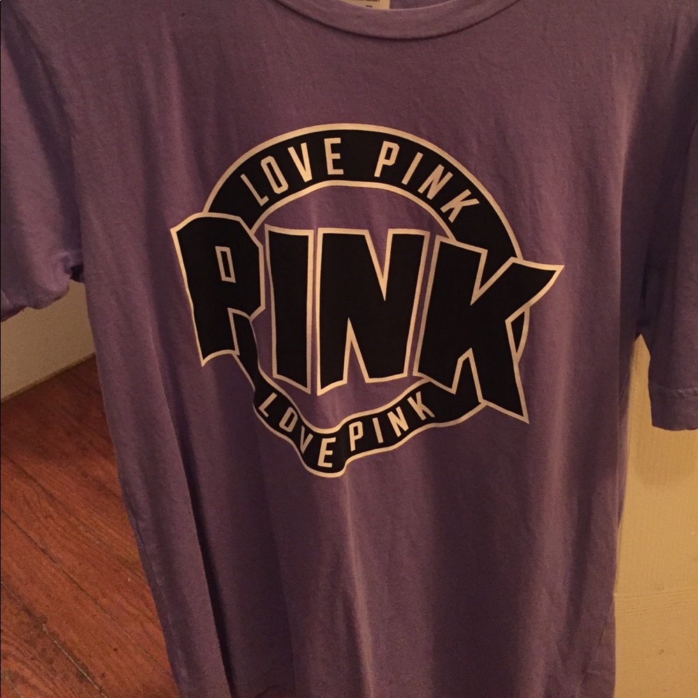 Victoria's Secret pink scoop neck t-shirt