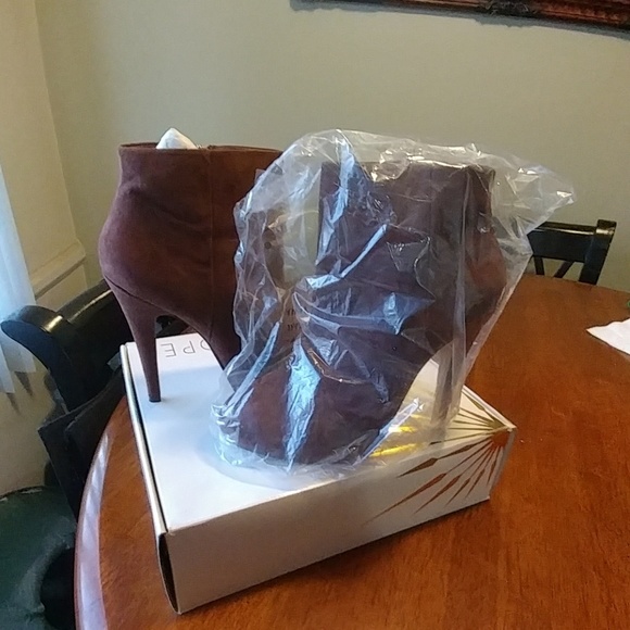 SUEDE PERFECT BOOT CHOCOLATE BROWN - Picture 3 of 3