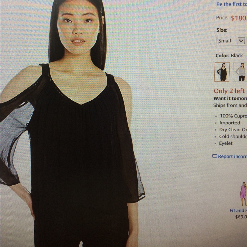 Final price Rebecca Minkoff NWT Cherbourg top