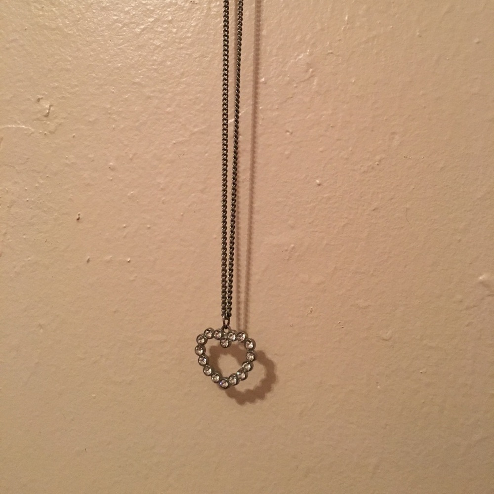 Long Heart Necklace