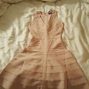 ❌SOLD!❌ NWT! Herve Leger flare mini dress