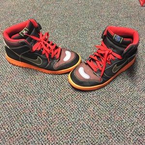 Men 2009 Nike Dunk High Premium Cassette Playas