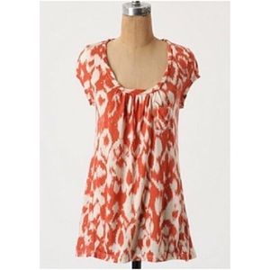 Anthropologie Ikat Breeze top by Deletta