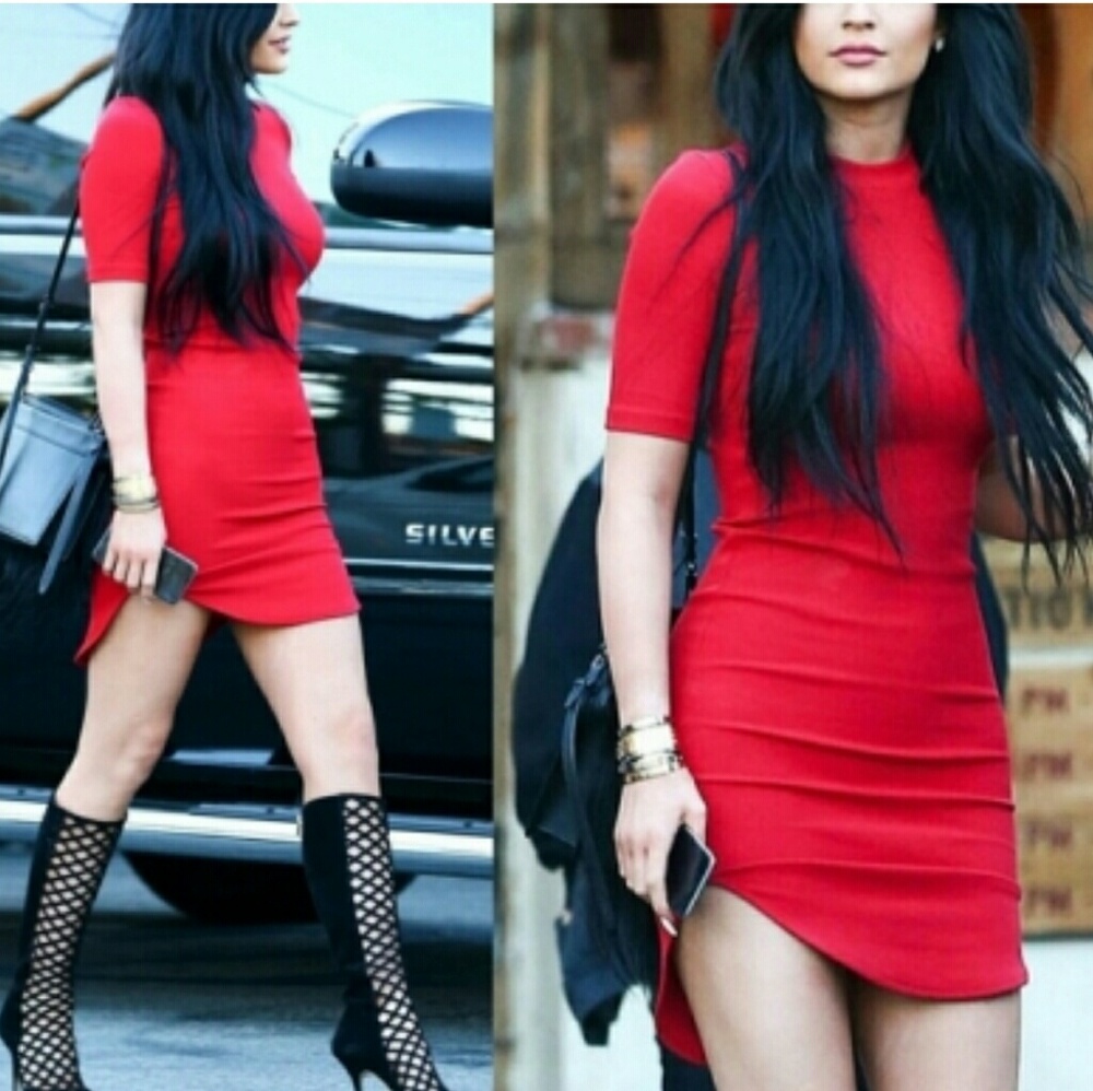 Red dress