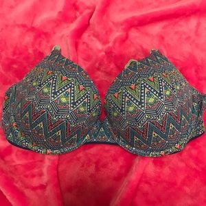 Pink bra