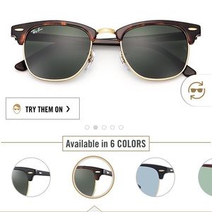 Ray-Ban Classic Clubmaster Sunglasses