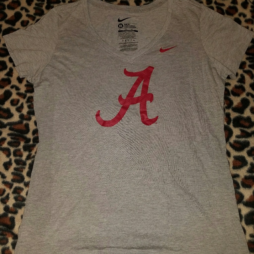 *sold* Alabama grey slim fit tee