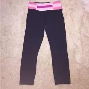 Lululemon Wunder Under Crop Leggings