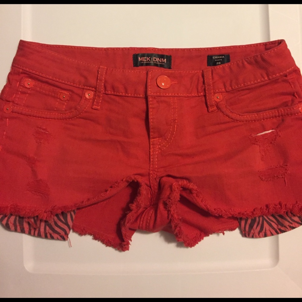 Coral shorts