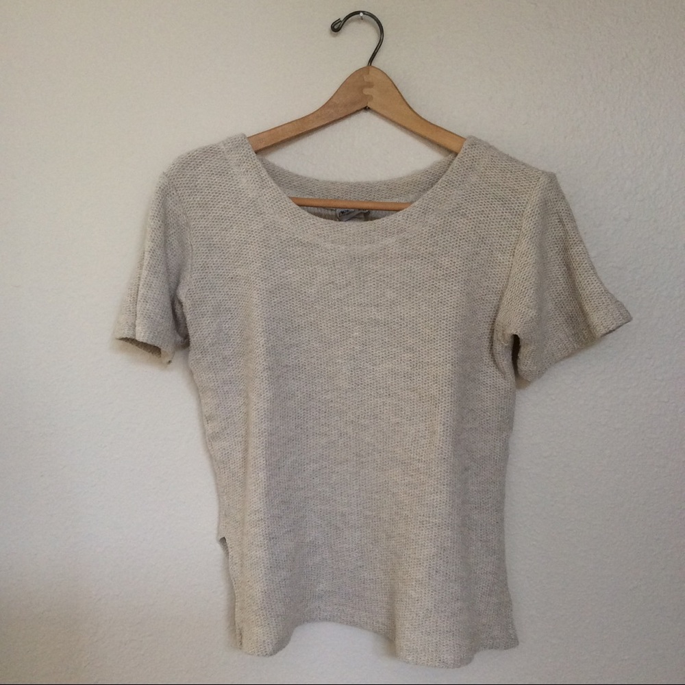 short sleeve sweater