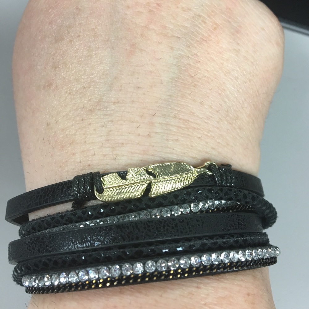 Feather Multi-tier bracelet