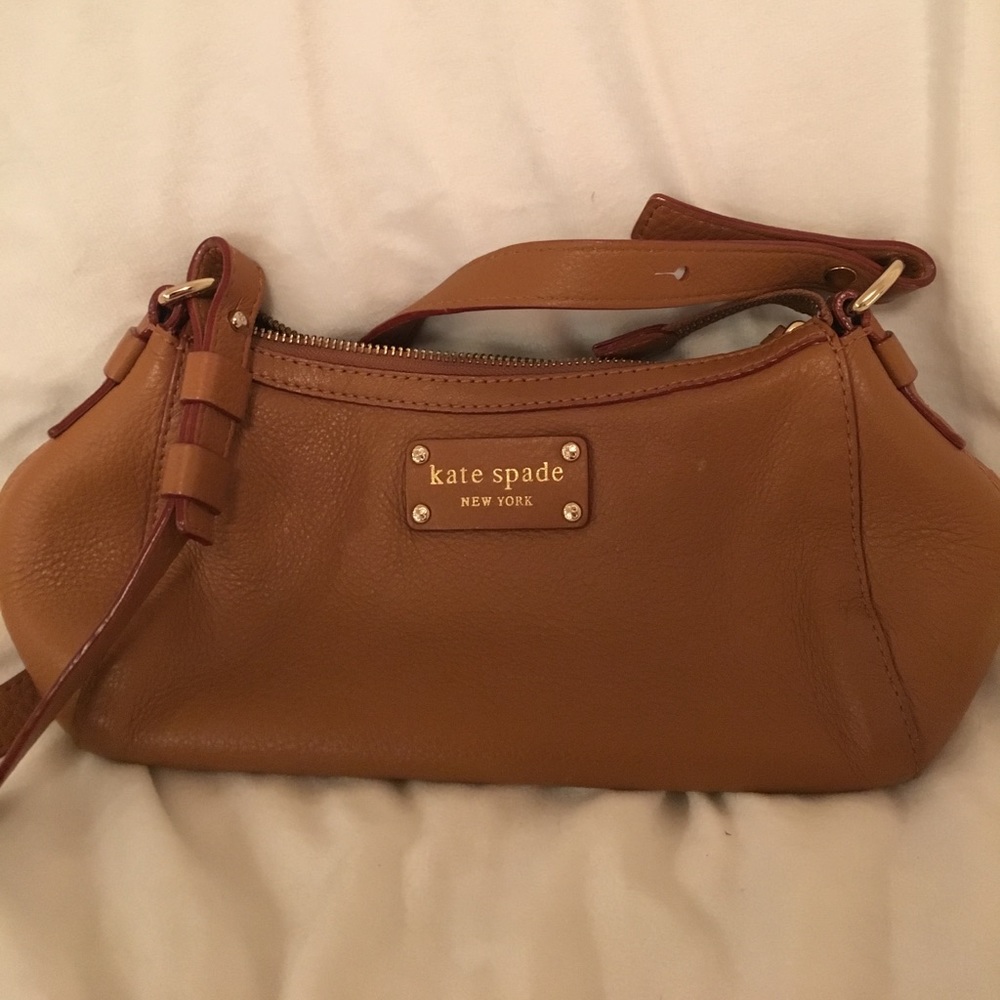 Kate Spade brown side satchel