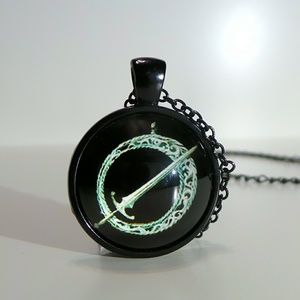 Dark Souls Blades of the Dark Moon Necklace