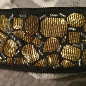 BCBG maxazria elastic belt sz L