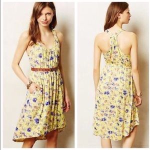Anthropologie Laguna Racerback Dress