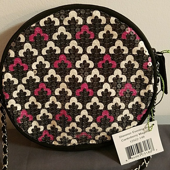 NEW Vera Bradley SHIMMER Evening Bag Crossbody - Picture 2 of 6