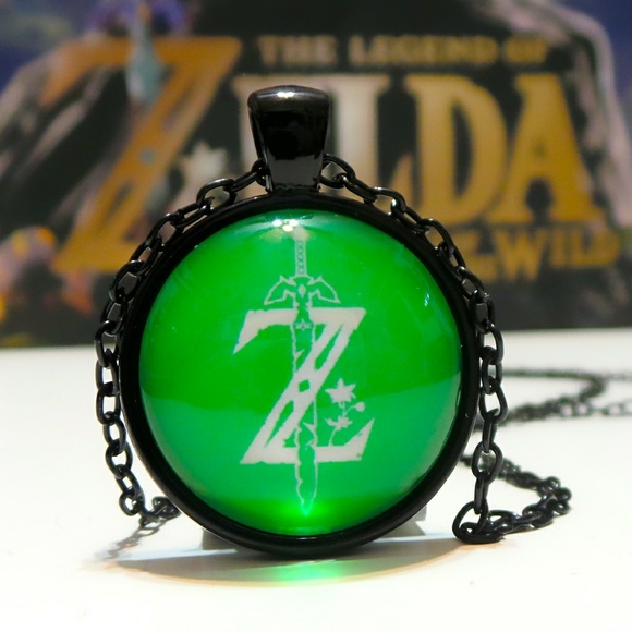 Stuff4geekz Jewelry Legend Of Zelda Botw Logo Necklace Poshmark
