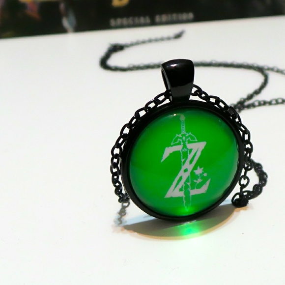 Stuff4geekz Jewelry Legend Of Zelda Botw Logo Necklace Poshmark