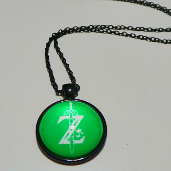 Stuff4geekz Jewelry Legend Of Zelda Botw Logo Necklace Poshmark