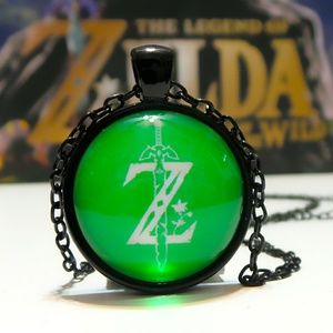Legend of Zelda BOTW Logo Necklace
