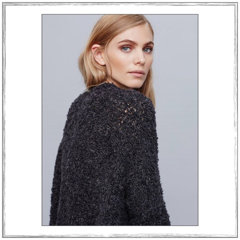 ✨Free People Boucle Slouch Cardigan Sweater✨ - Picture 2 of 5