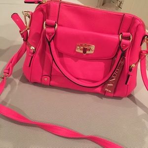 Hot pink spring purse