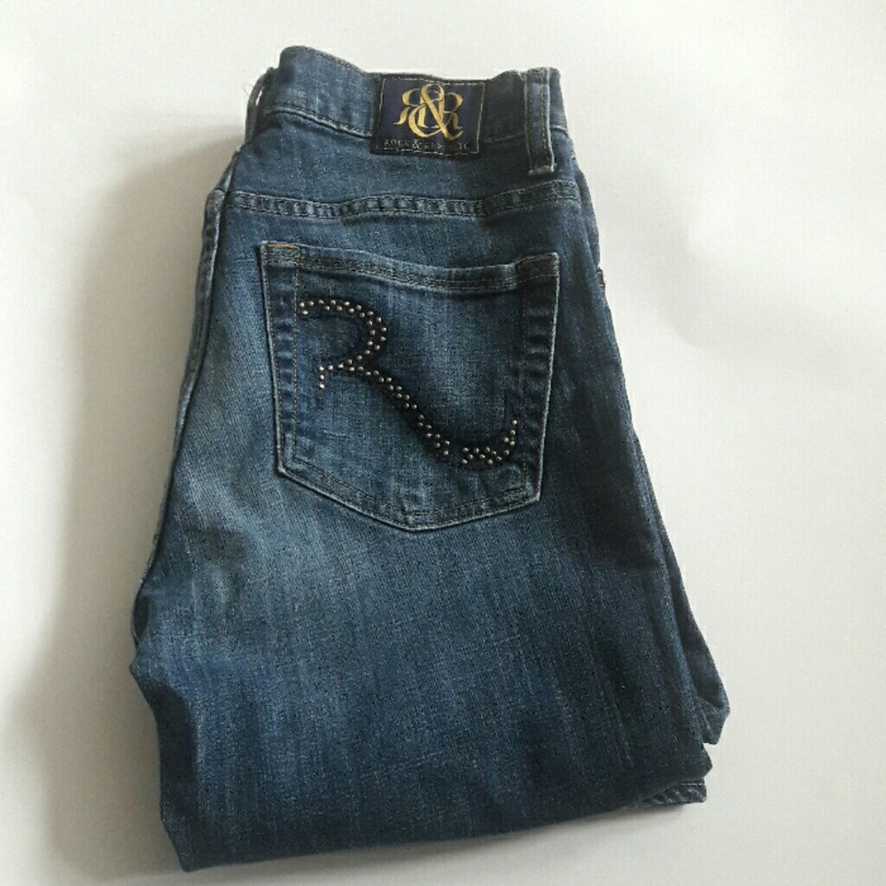 Kasandra Embellished Rock & Republic Jeans EUC