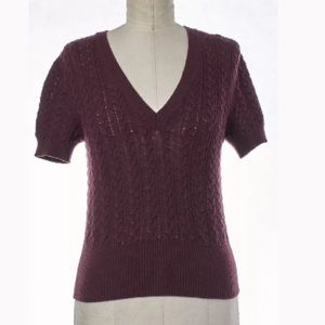 Miu Miu Burgundy/Purple Sweater -IT 36/US 0