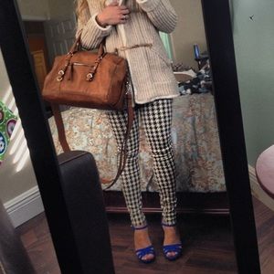 Zara Houndstooth pants
