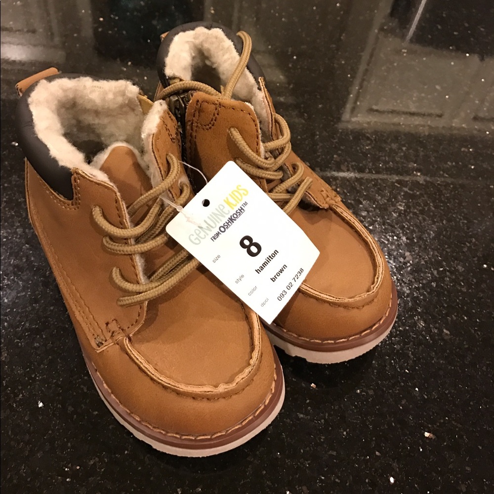 Osh Kosh brown toddler boots