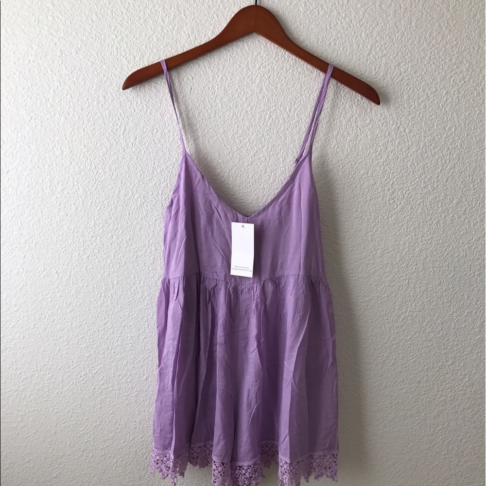Lavender Skate Romper