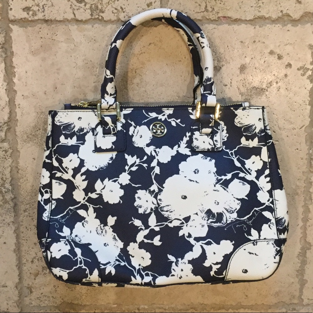 Tory Butch floral bag - shoulder strap included!