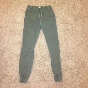 Pacsun Dark Green Joggers