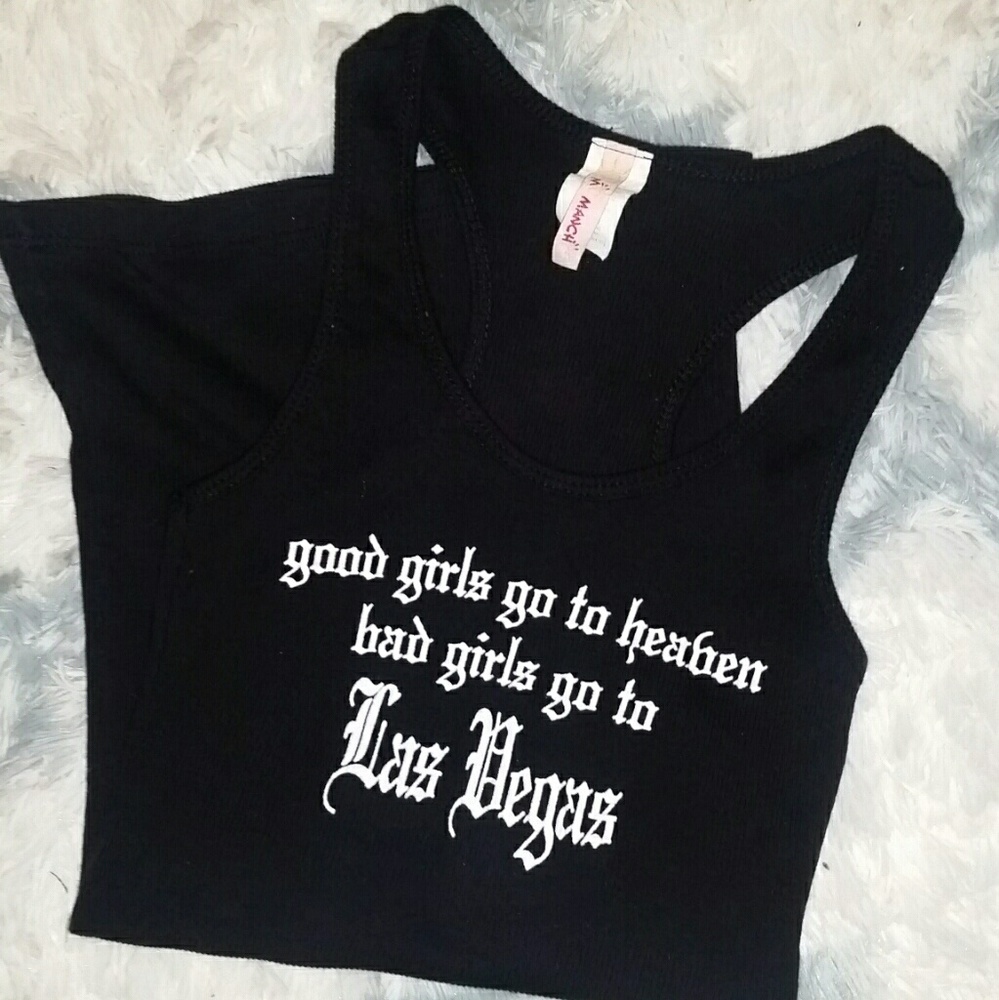 NEW Super Sexy Cute Vegas Racer Back Tank Top
