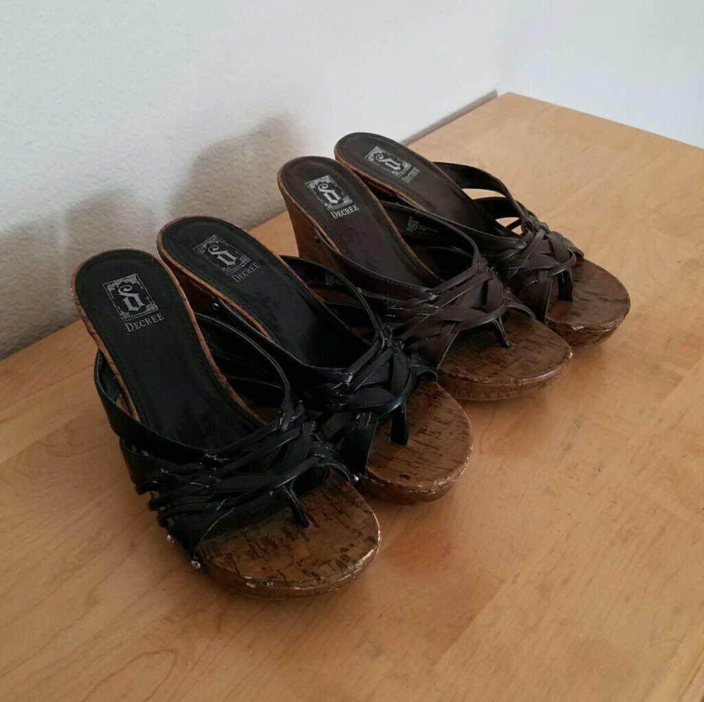Two Pairs Decree Wedges
