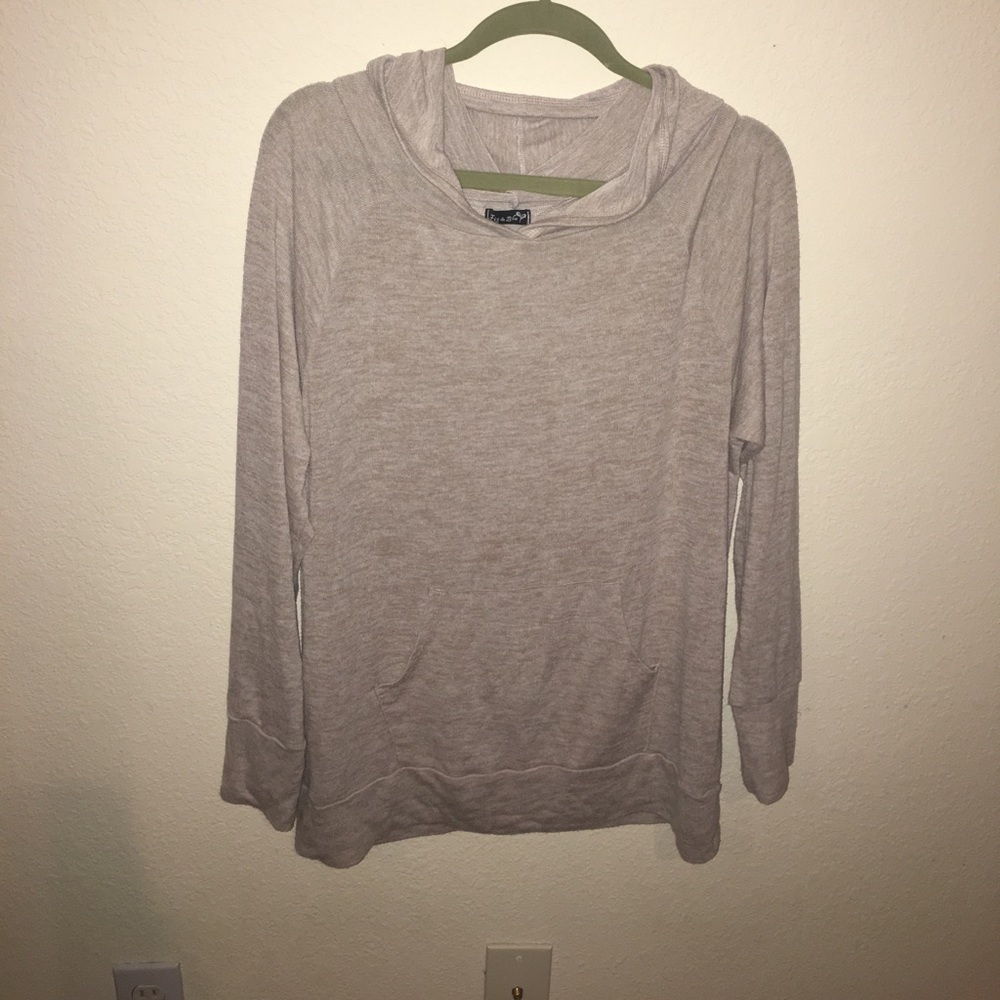 Tan Light Sweater.