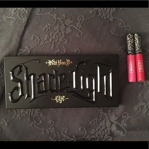 Kat Von D Shade & Light Pallet/Liquid Lip Bundle