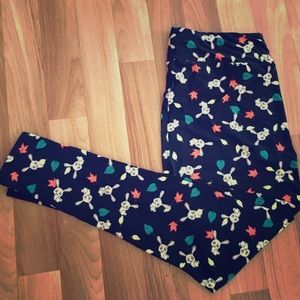 Cute bunny print LuLaRoe TC leggings 🐰