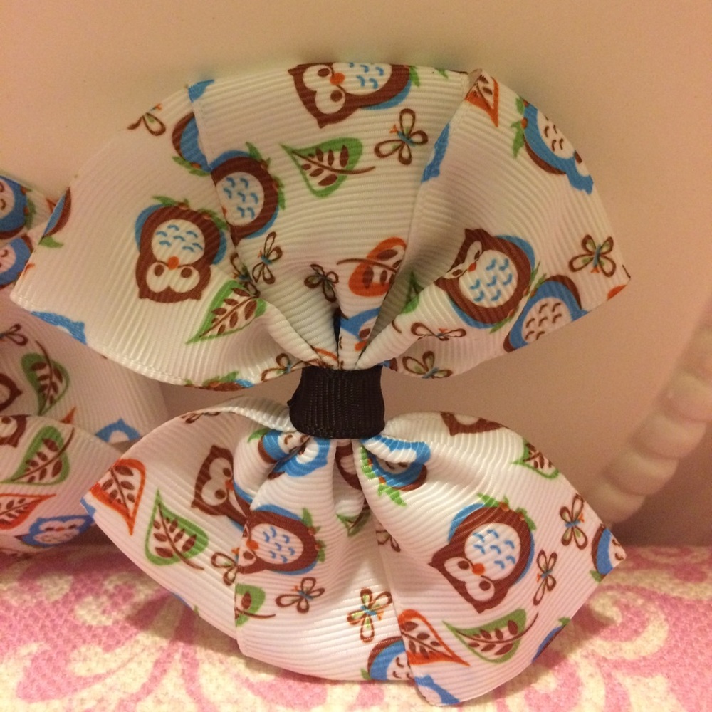 👀Owl Bow Clips! - Picture 2 of 3