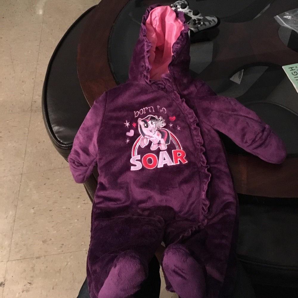 My little pony girls winter snow suit