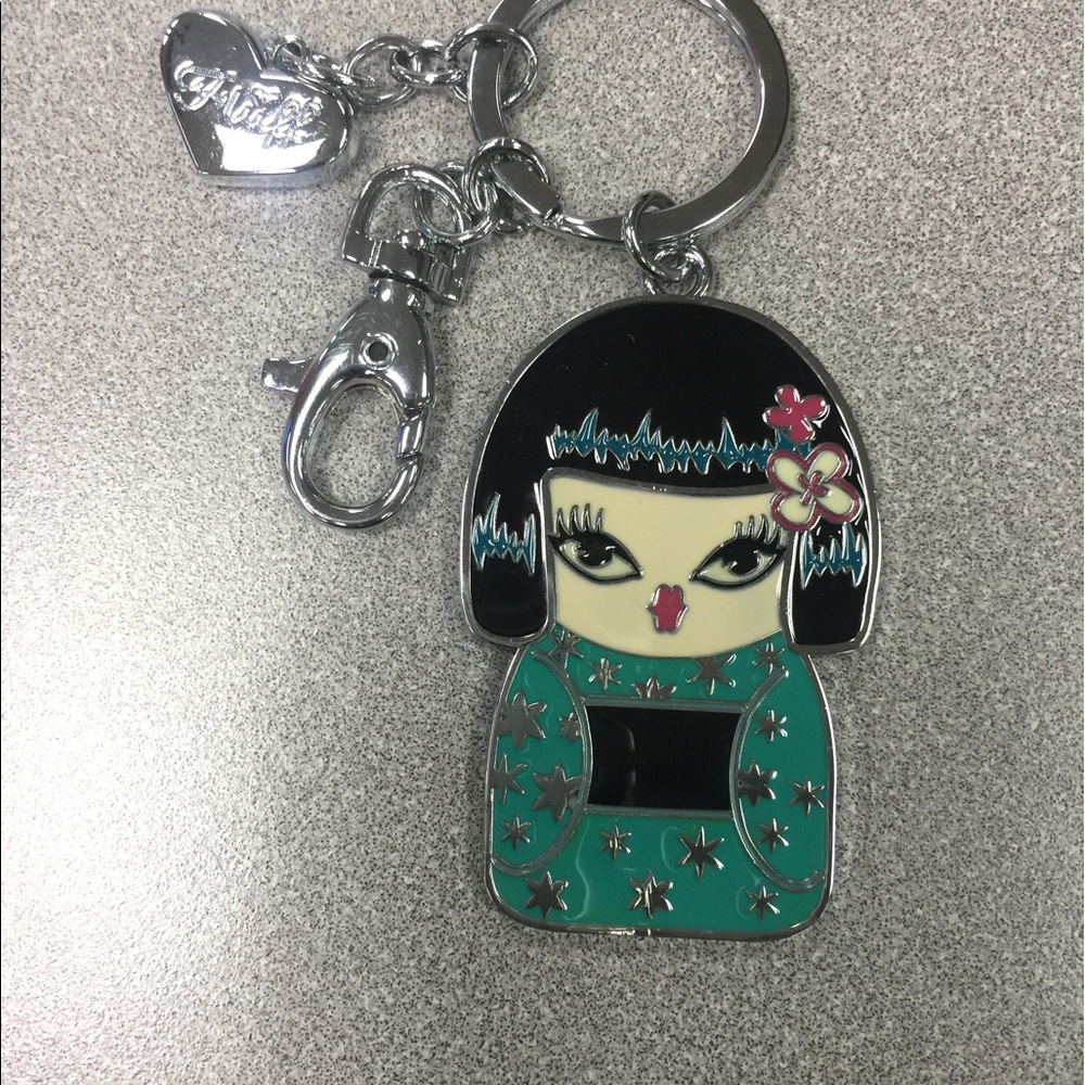 Fluff Geisha Inspired Key Chain