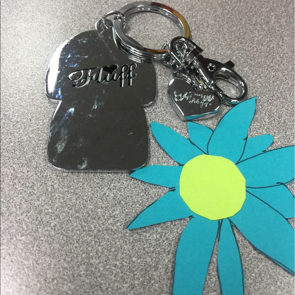 Fluff Geisha Inspired Key Chain - Picture 2 of 2