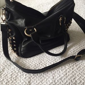 Black handbag